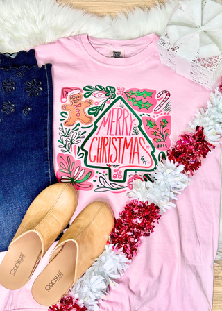 Boho Merry Christmas Tree