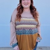 Gonna Be Alright Top - Taupe* FINAL SALE *