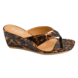 Dock Party Wedges by Corkys - Tortoise  PREORDER