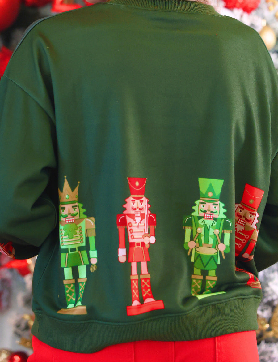 PREORDER- Nutcracker French Terry Pullover