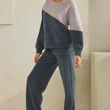 Two Tone Corduroy Top - Denim - LAST ONES FINAL SALE