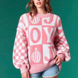 Joy Oversized Balloon Sleeve Sweater - PREORDER