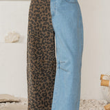 Split Design Wide Leg Pants