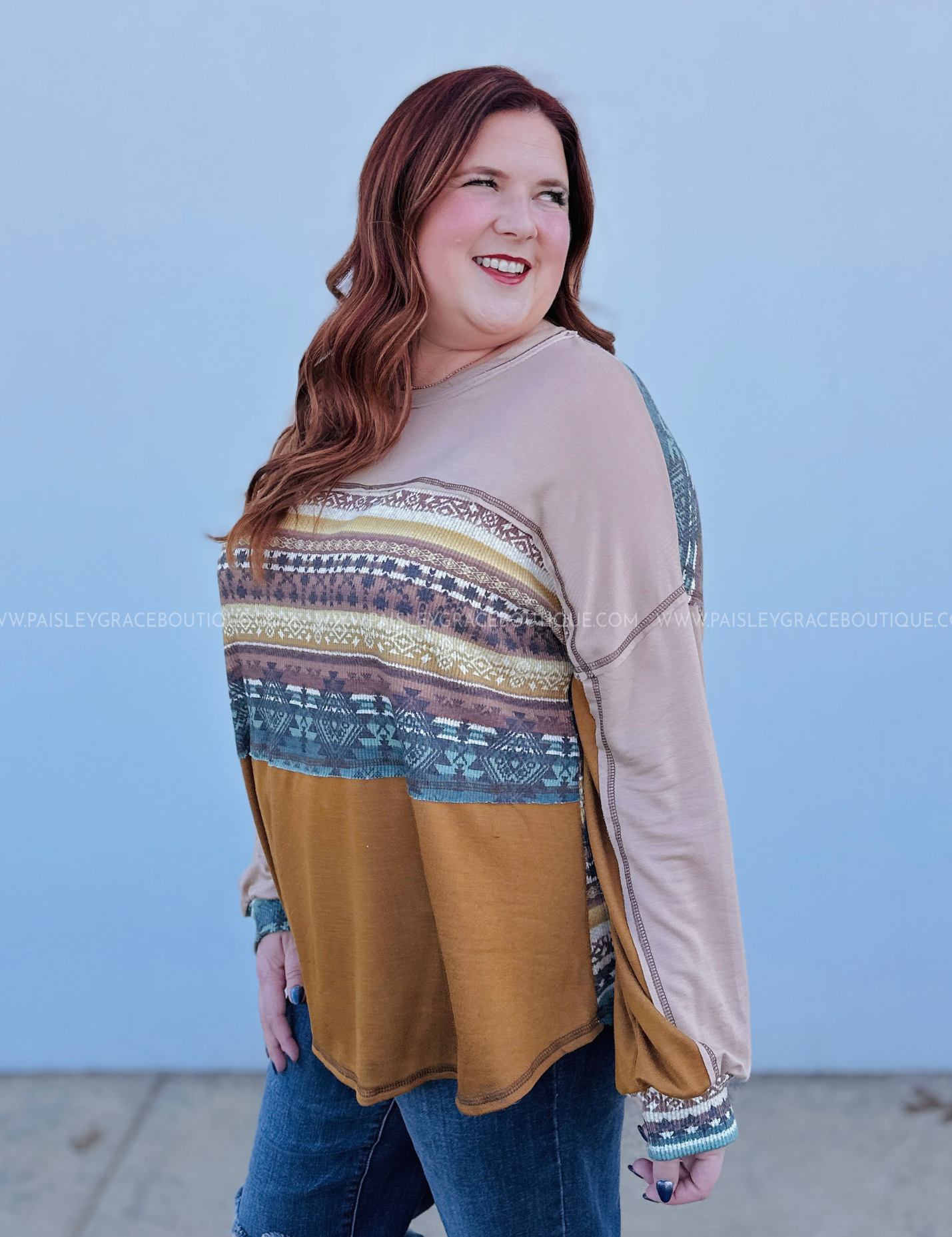 Gonna Be Alright Top - Taupe* FINAL SALE *
