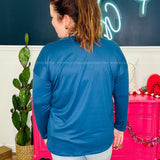 Just A Little Time Top - Denim* LAST ONES FINAL SALE *