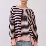 Stripe Me Up Pullover