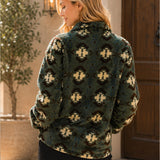 Relaxed Fit Front Pocket Knit Shacket Sweater - PREORDER