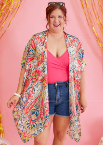 On Print Kimono