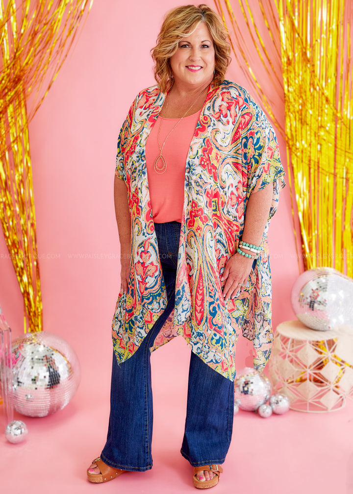 On Print Kimono