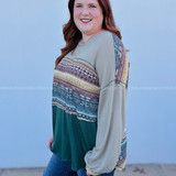 Gonna Be Alright Top - Sage* FINAL SALE *