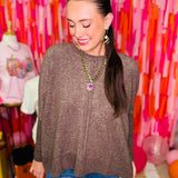 Soft & Classic Sweater - Chocolate