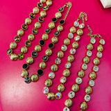 Sabrina Crystal Disc Necklaces - 4 Styles