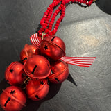 Sandra Ling Red Bells Necklace - CIJ 15