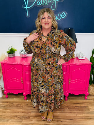 Smocked Waist Maxi Bohemian Woven Dress