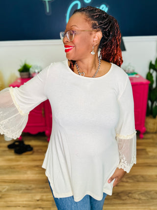 Something Else Top - Beige