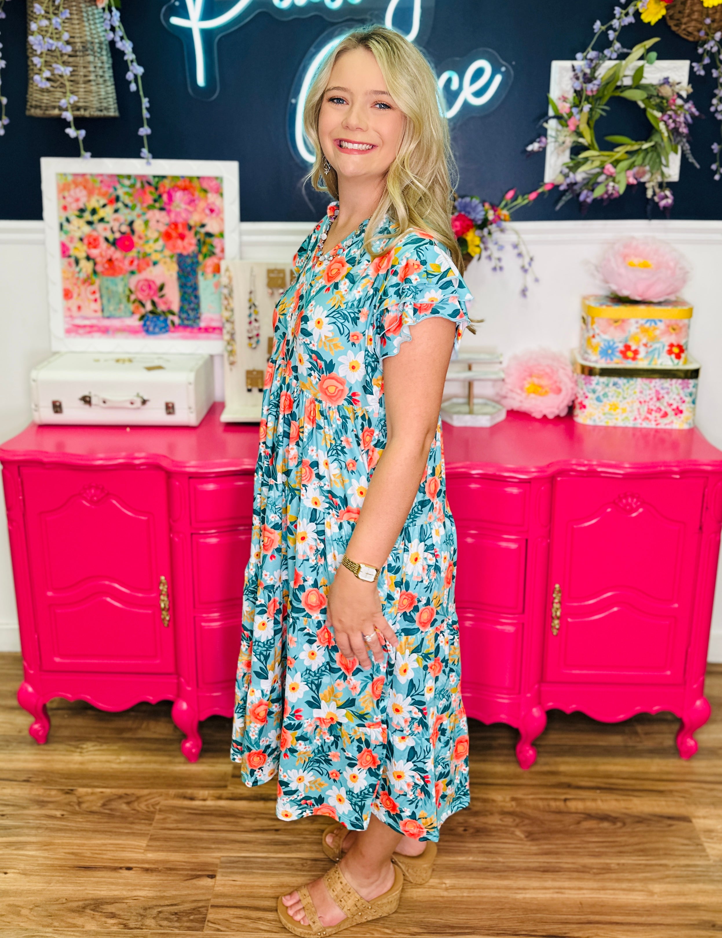 Coconut Crush Midi Dress