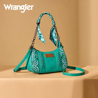 Wrangler Desert Paisley Shoulder Bag - Turquoise