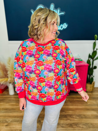 Lola Vibrant Bloom Top