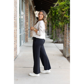 Buttery soft wide leg pants by Julia Rose with relaxed fit