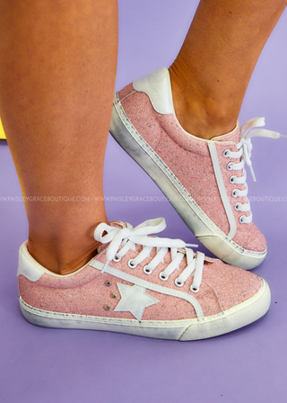 Big Dipper Sneaker by Corkys - Light Pink