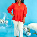 Worthy Vision Top - Orange/Red* FINAL SALE *