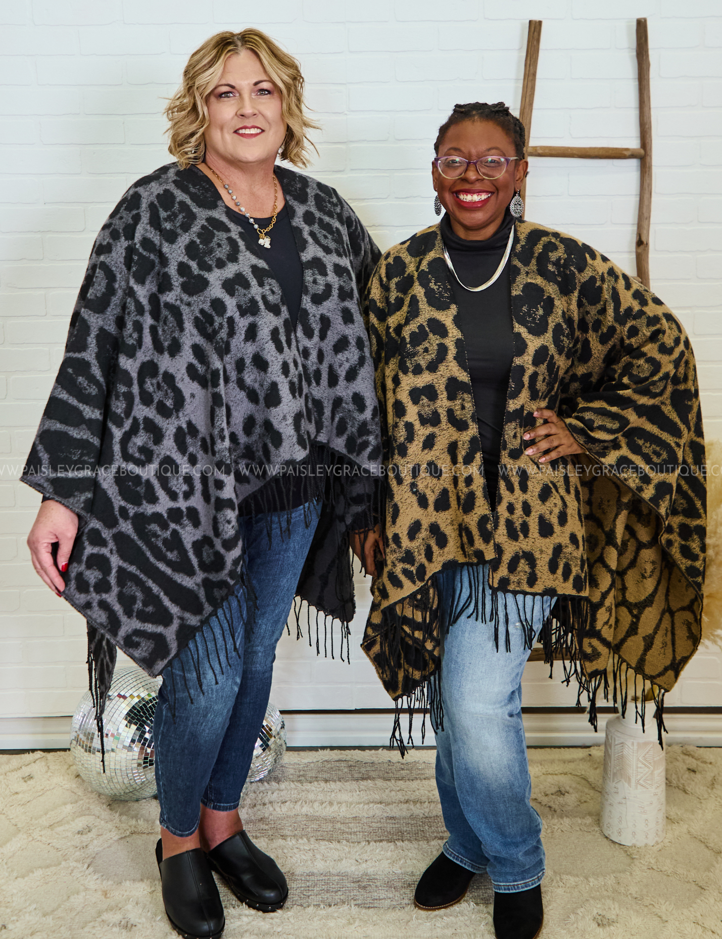 LUXE LEOPARD WRAP - LAST ONES FINAL SALE