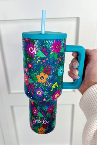 PREORDER-Mystic Fields Floral Tumbler