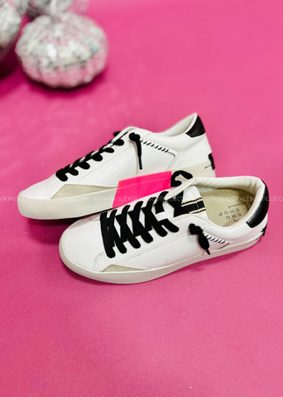 Ruby Sneakers by Shu Shop - Black & White