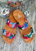 Load image into Gallery viewer, Iced Tea Sandals by Corkys - Floral
