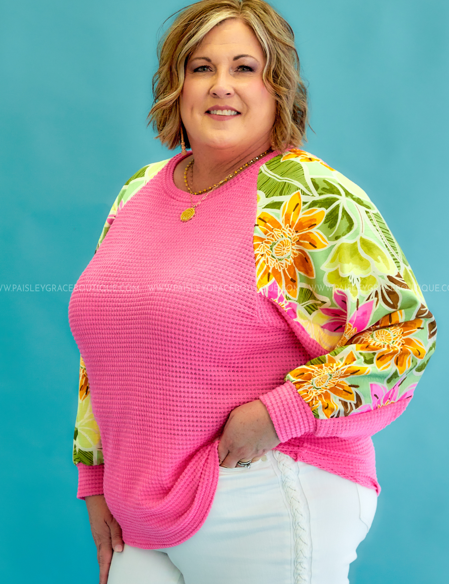 Wish You Would Top - Pink* LAST ONES FINAL SALE *