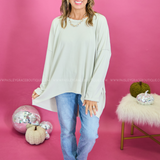 Flirty Flourish Top - Beige* FINAL SALE *