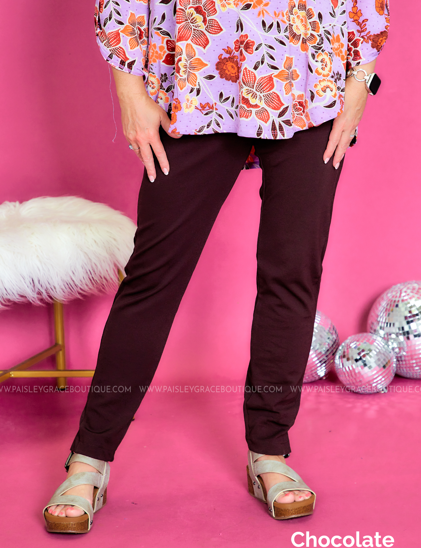Chic Solid 28” Skinny Pants - FALL* LAST ONES FINAL SALE *