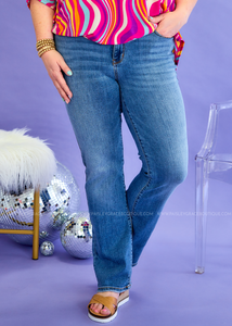 Hannah Vintage Bootcut Jeans by Judy Blue - FINAL SALE