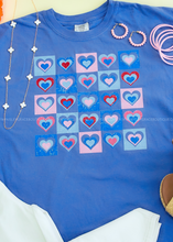 Load image into Gallery viewer, Multi Heart Graphic Tee

