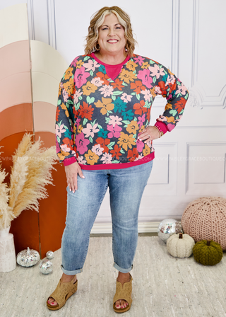 Floral Fusion Top