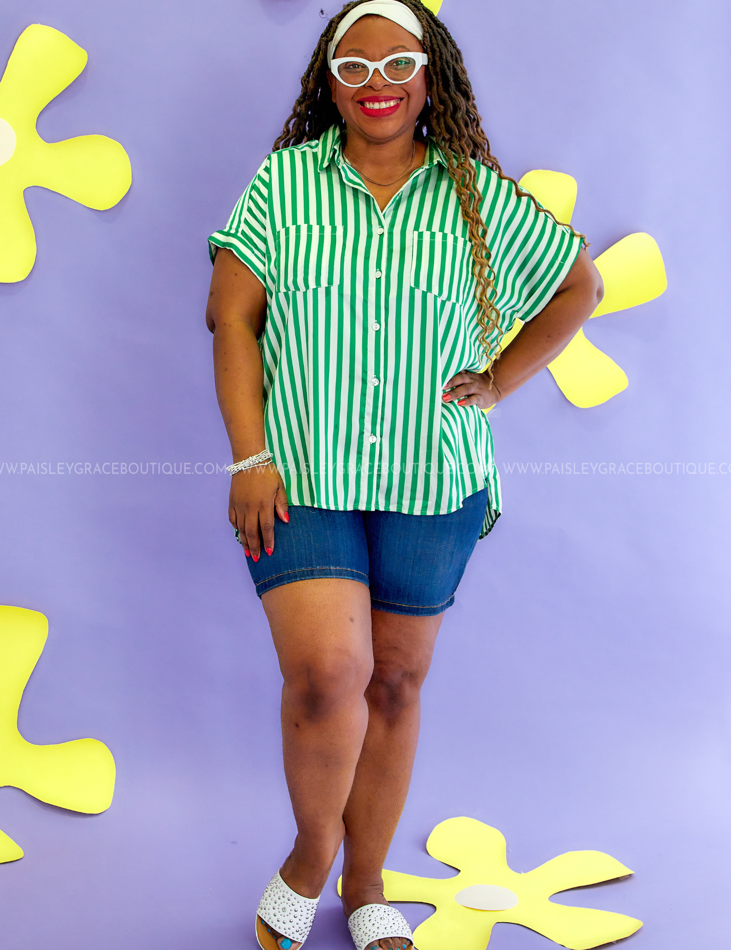Life by The Lake Top - Green* LAST ONES FINAL SALE *