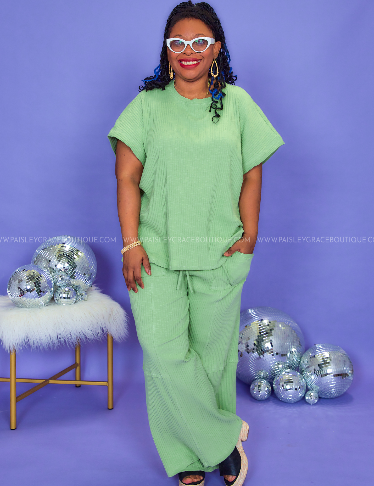 Before We Begin Pants - Sage - LAST ONES FINAL SALE