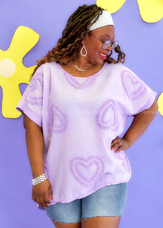 Sweet Tendencies Top - Purple