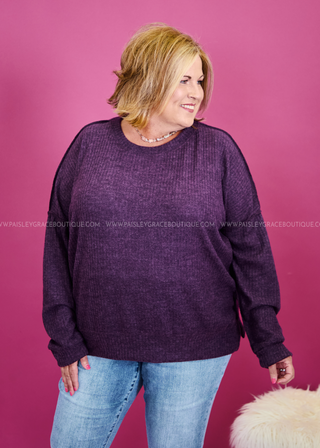 Amethyst Muse Top - Plum