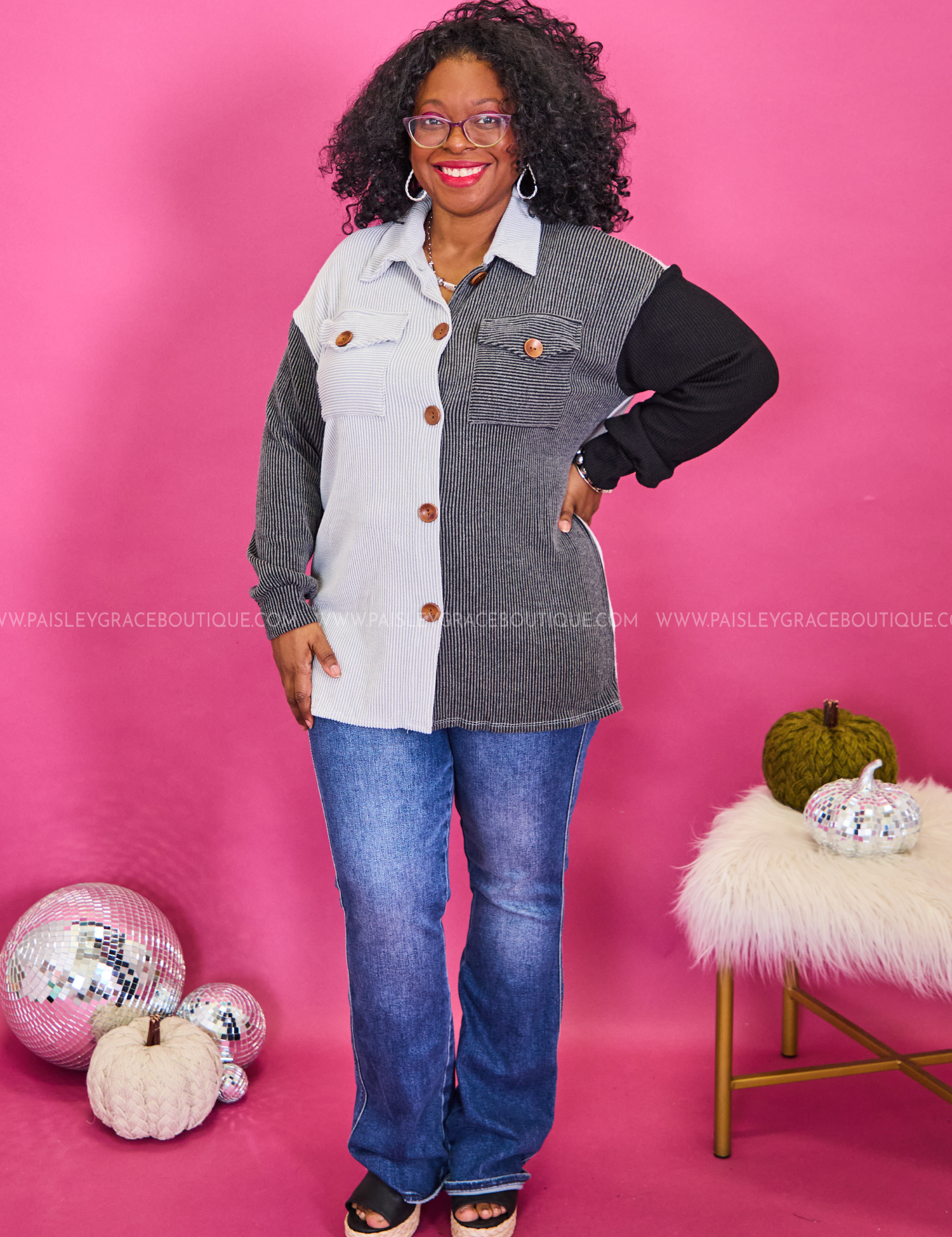 Slate of Chic Top - LAST ONES FINAL SALE