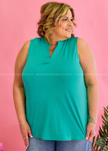 Load image into Gallery viewer, Laura Solid Sleeveless Top - 10 Colors
