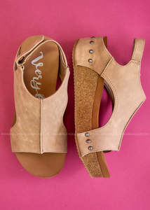 Rein Wedges by Very G - Taupe