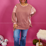 Invisible Strings Top - Brown - LAST ONES FINAL SALE
