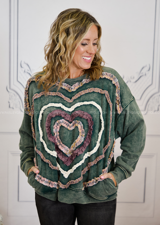 Heartstrings Attached Pullover