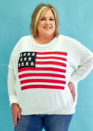 USA All The Way Sweater - 2 Colors - FINAL SALE