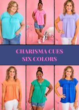 Load image into Gallery viewer, Charisma Cues Top - 6 Colors
