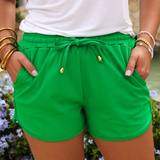 PREORDER- Solid Green Everyday Shorts