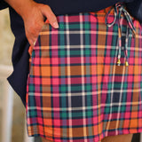 DEAL - Patterned in Plaid Skort - PREORDER