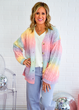 Load image into Gallery viewer, Rainbow Reflections Cardigan
