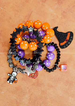 No Tricks Just Treats Bracelet Set